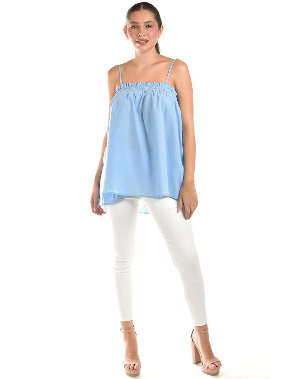 Blusa de tirantes para mujer 4