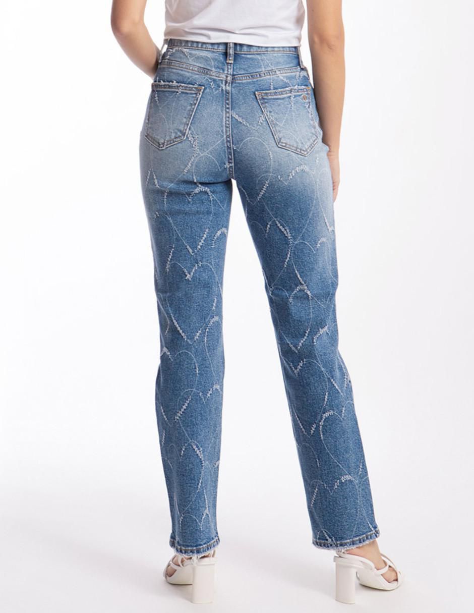 Jeans straight para mujer 3