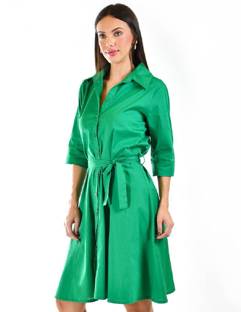 Vestido a la rodilla casual para mujer 4