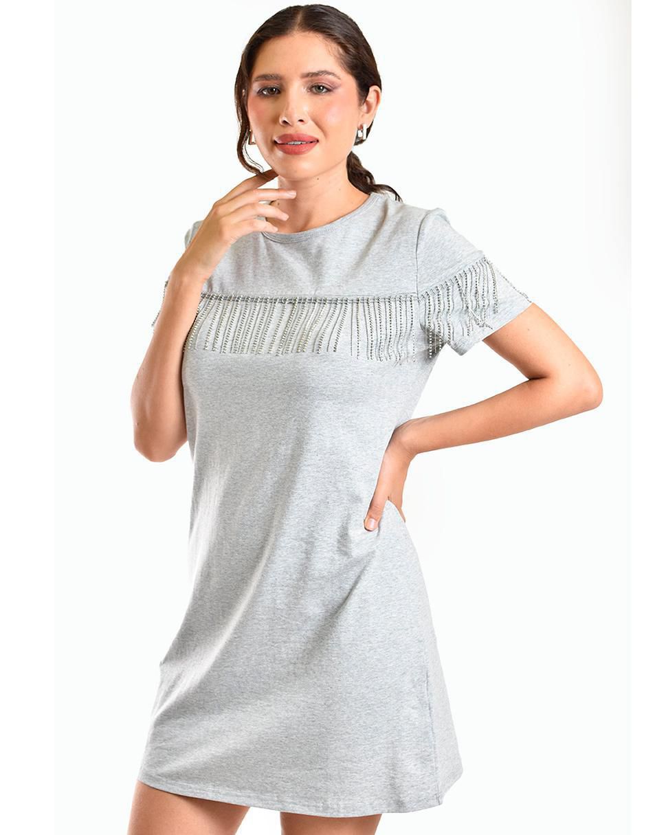 Vestido corto casual para mujer 2
