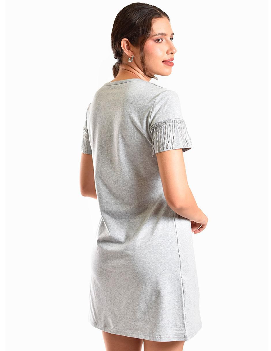 Vestido corto casual para mujer 3