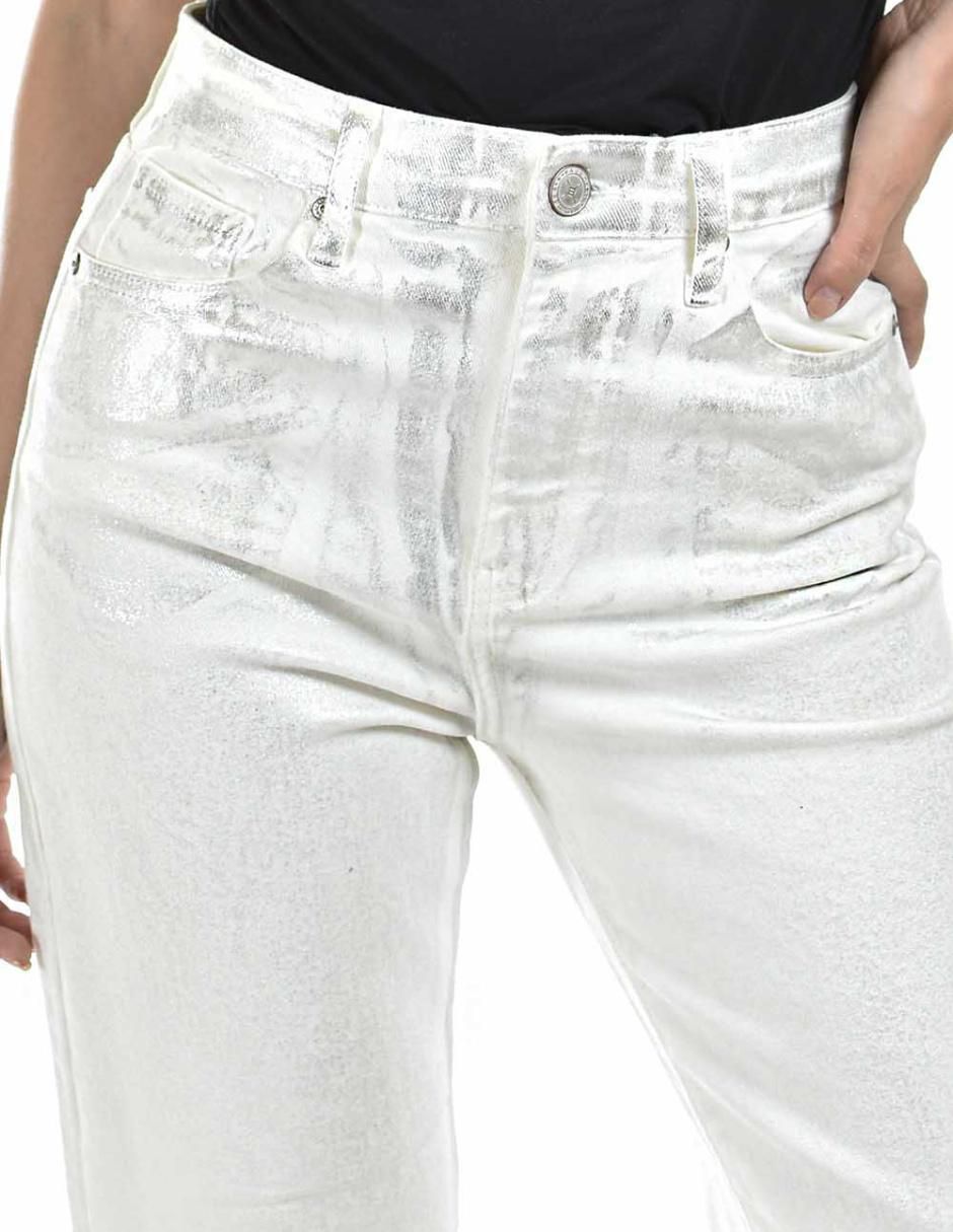 Jeans relaxed J-Bal-6618-Plateado para mujer 4