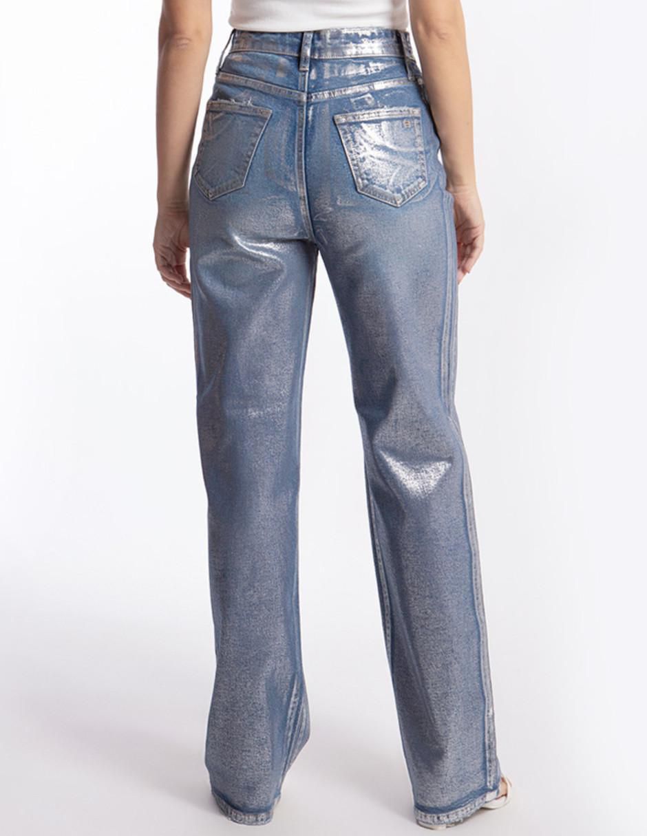 Jeans relaxed J-Bal-6617-Plateado para mujer 2