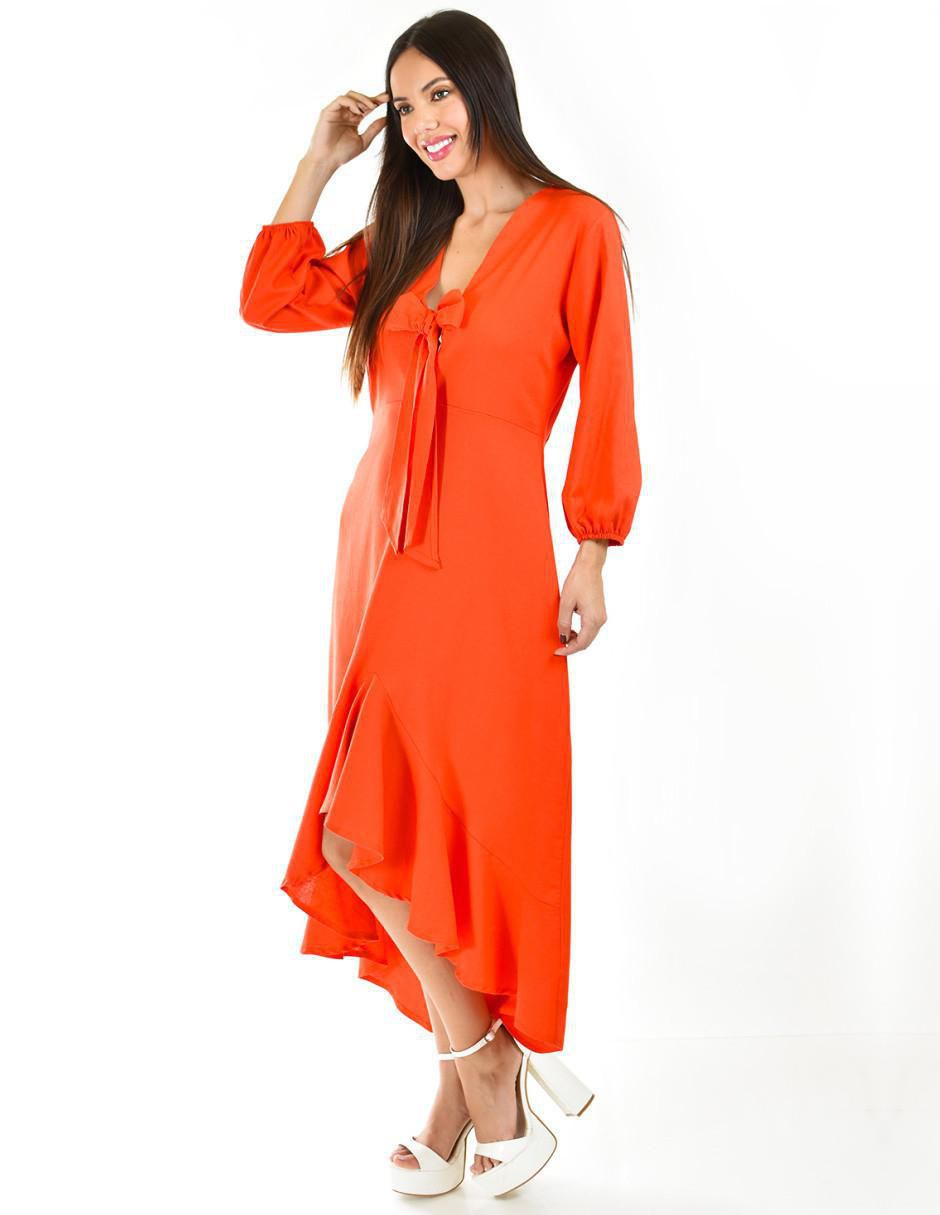Vestido midi casual para mujer 2