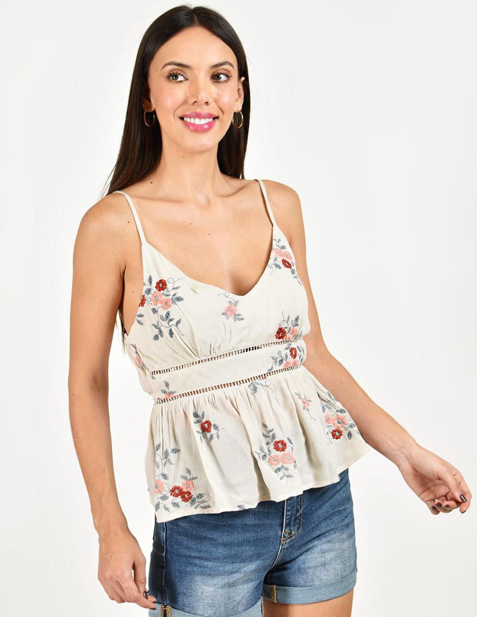 Blusa de tirantes para mujer 5
