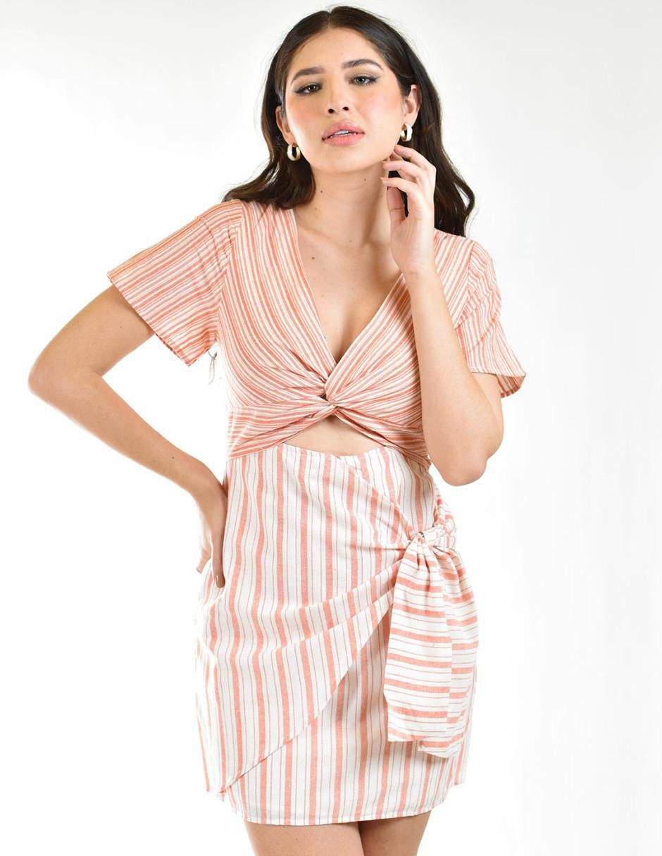 Vestido corto casual para mujer