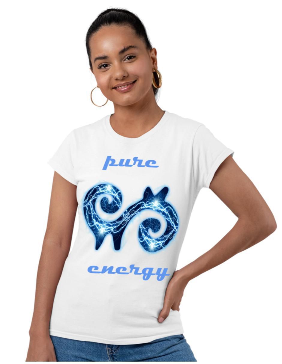 Playera manga corta Buda cuello redondo para mujer