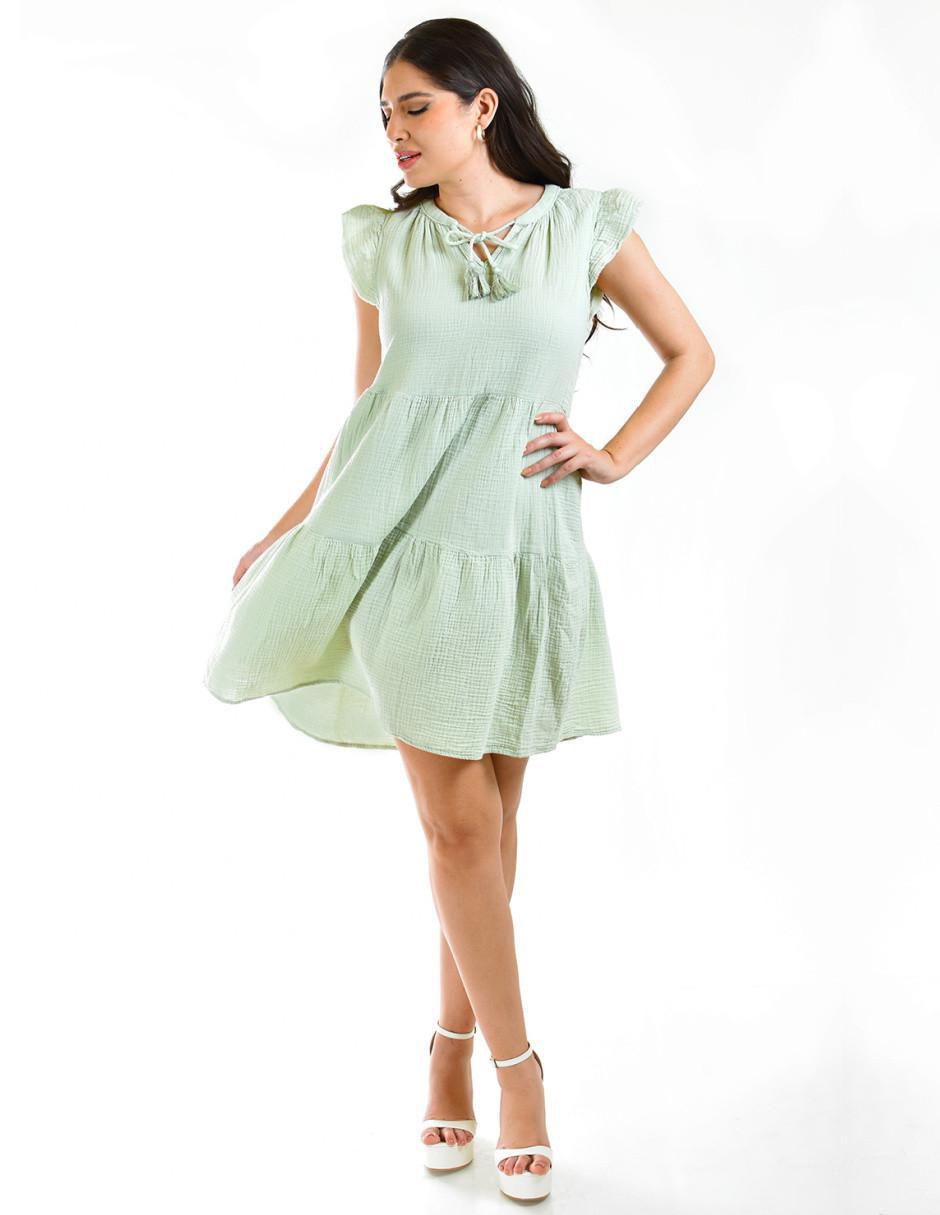 Vestido corto casual para mujer 5