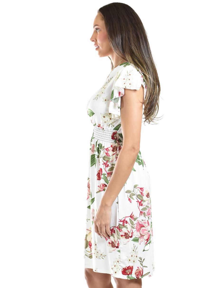 Vestido a la rodilla casual para mujer 2