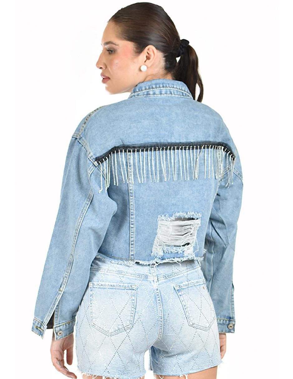 Chamarra de mezclilla para mujer 3
