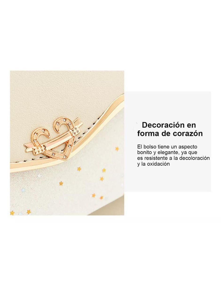 Bolsa crossbody Whitegold de cuero para mujer 3