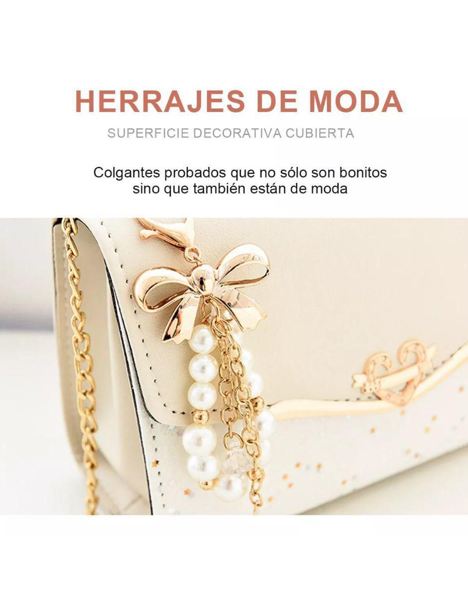 Bolsa crossbody Whitegold de cuero para mujer 4