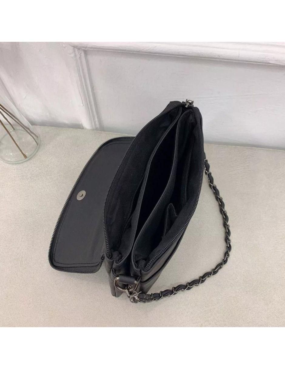 Bolsa crossbody Skullgirl de cuero para mujer 2