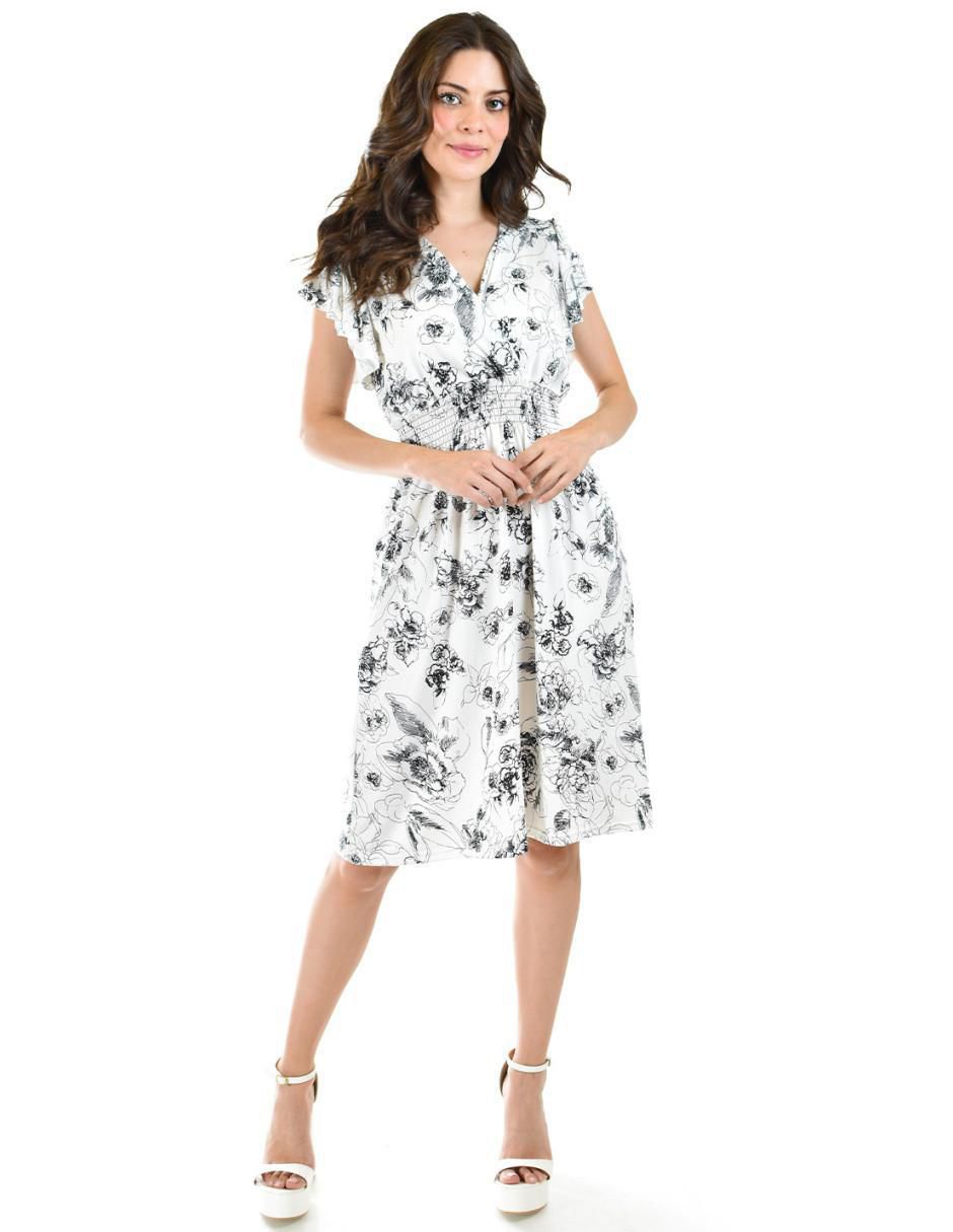 Vestido a la rodilla casual Roman Fashion para mujer 5