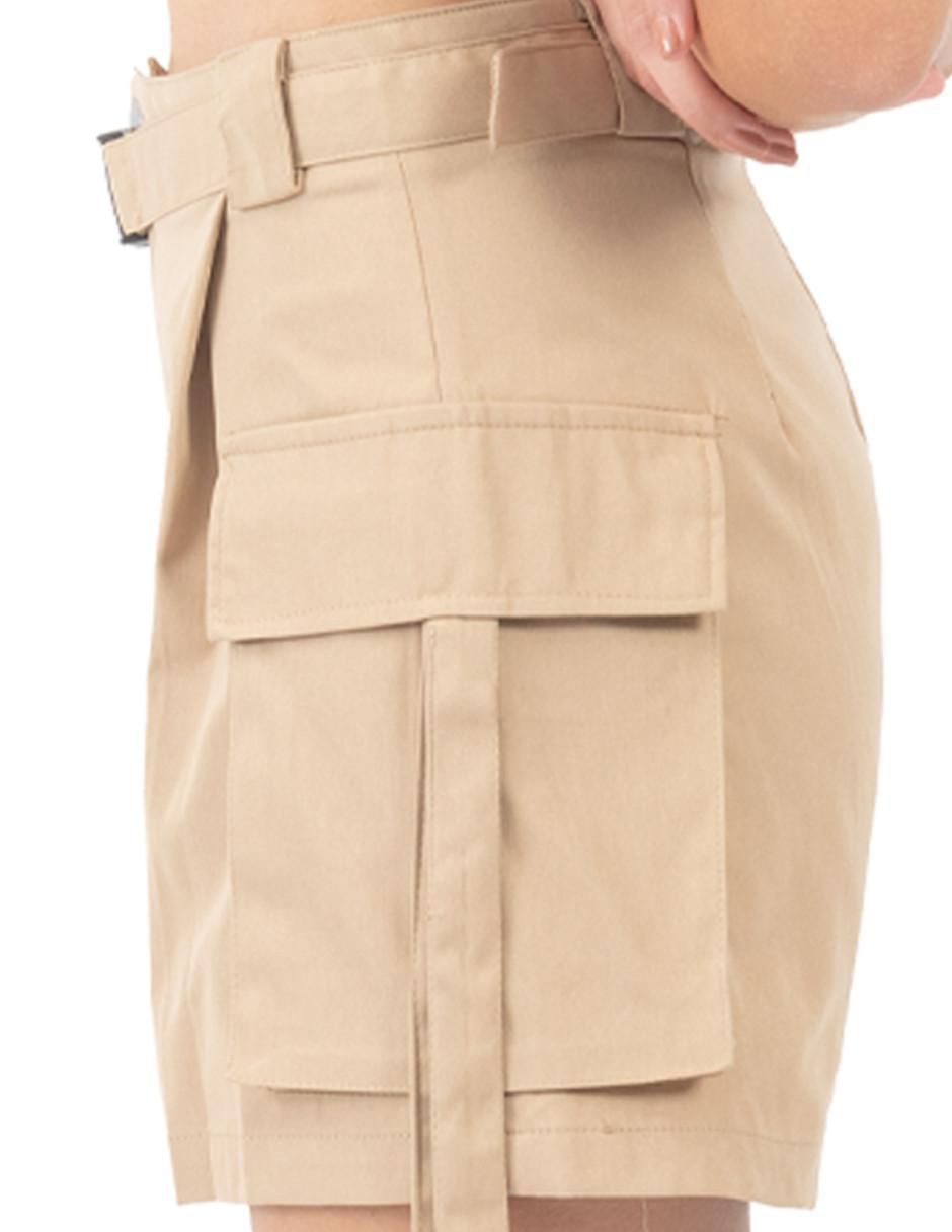 "short/bermuda" forever 21 "de" gabardina "para mujer"