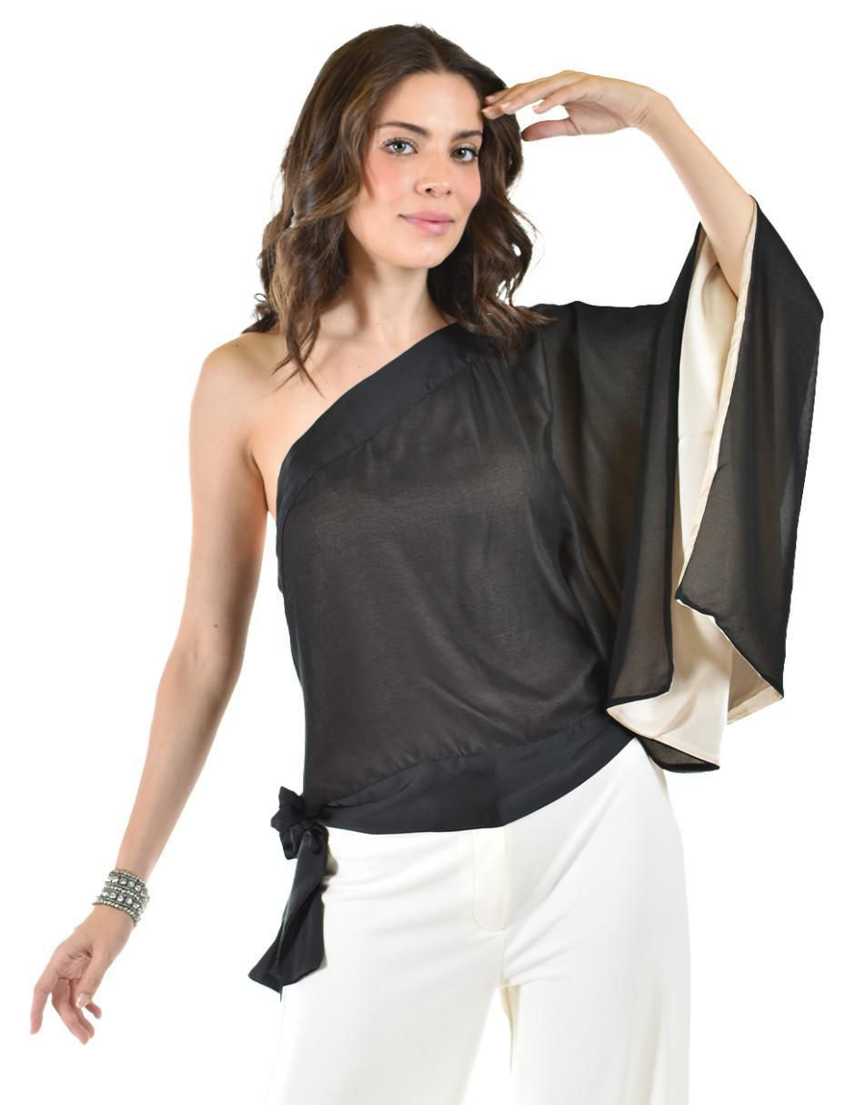 Blusa manga 3/4 para mujer