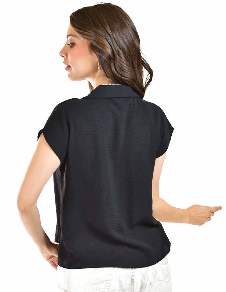 Blusa manga corta para mujer 3