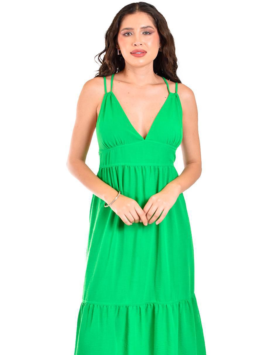 Vestido largo casual para mujer 4