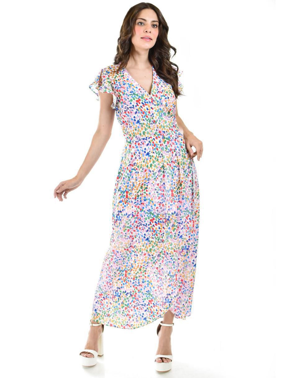 Vestido largo casual para mujer