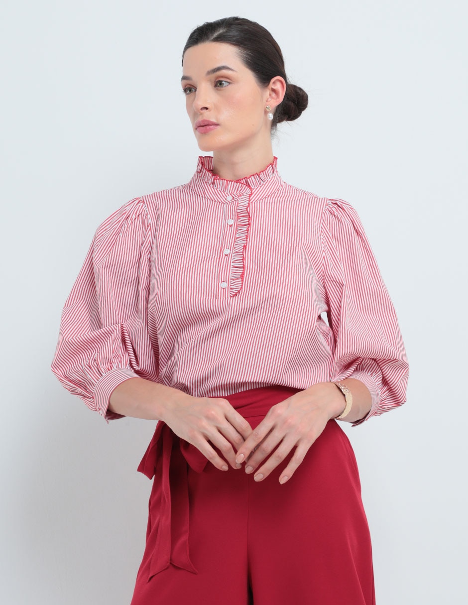 Combinadas Blusas De Tela Con Canesu A Crochet Canesú Blusas De