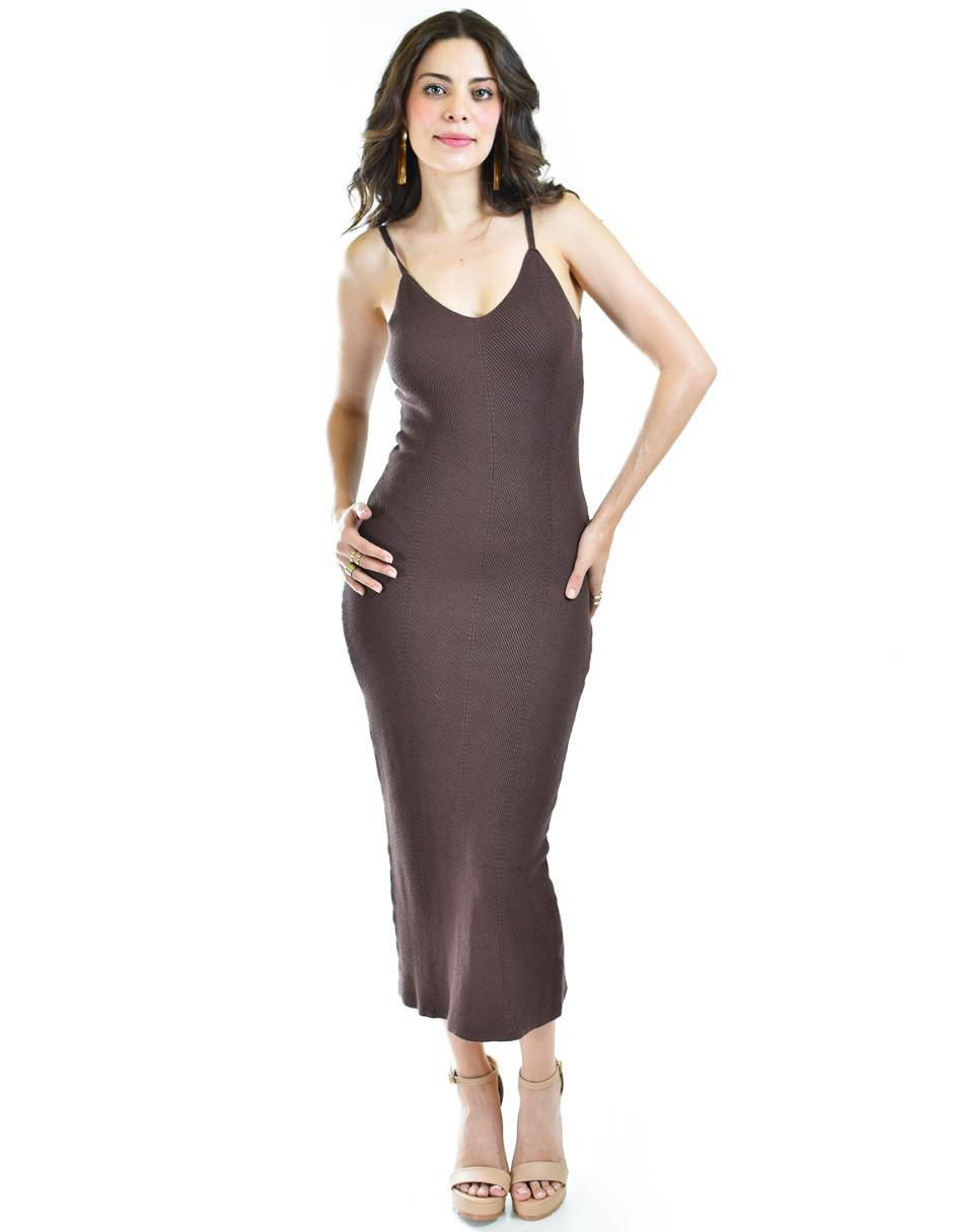 Vestido midi casual para mujer Vestido midi casual para mujer