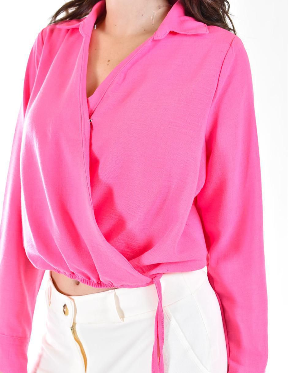 Blusa manga larga para mujer 4