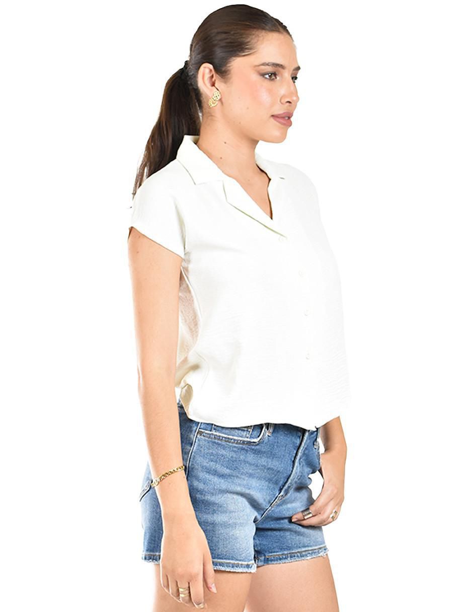 Blusa manga corta para mujer 2