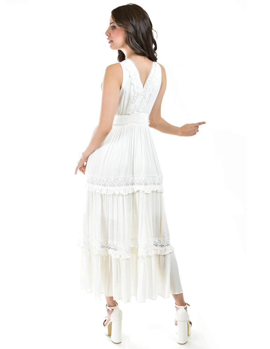 Vestido largo casual para mujer 3