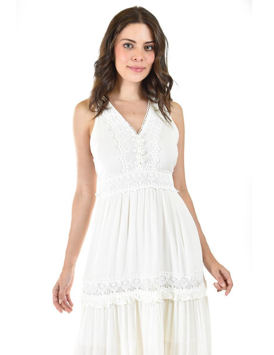 Vestido largo casual para mujer 5