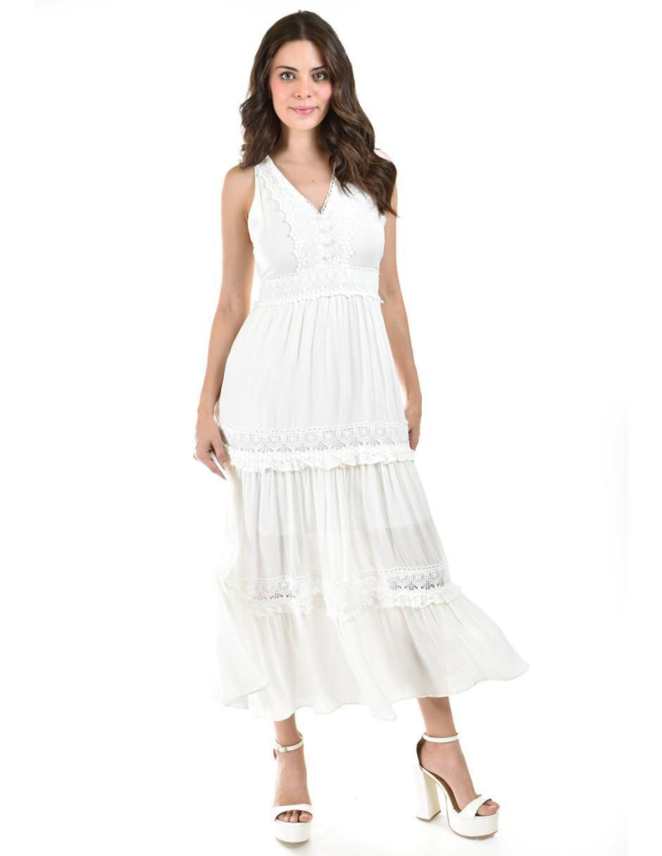 Vestido largo casual para mujer 6