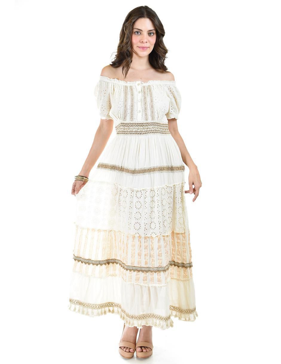 Vestido largo casual para mujer 5
