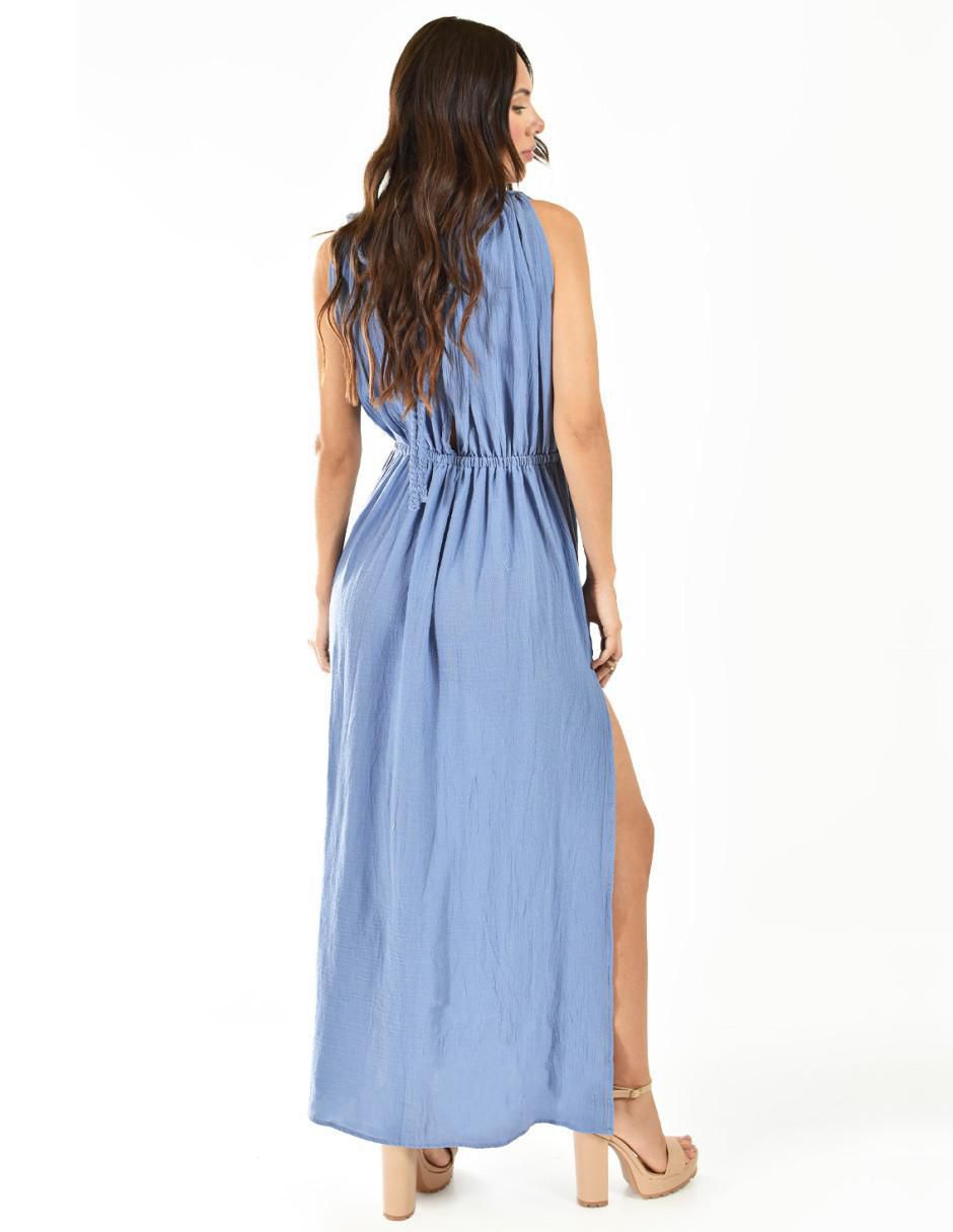 Vestido largo casual para mujer 3