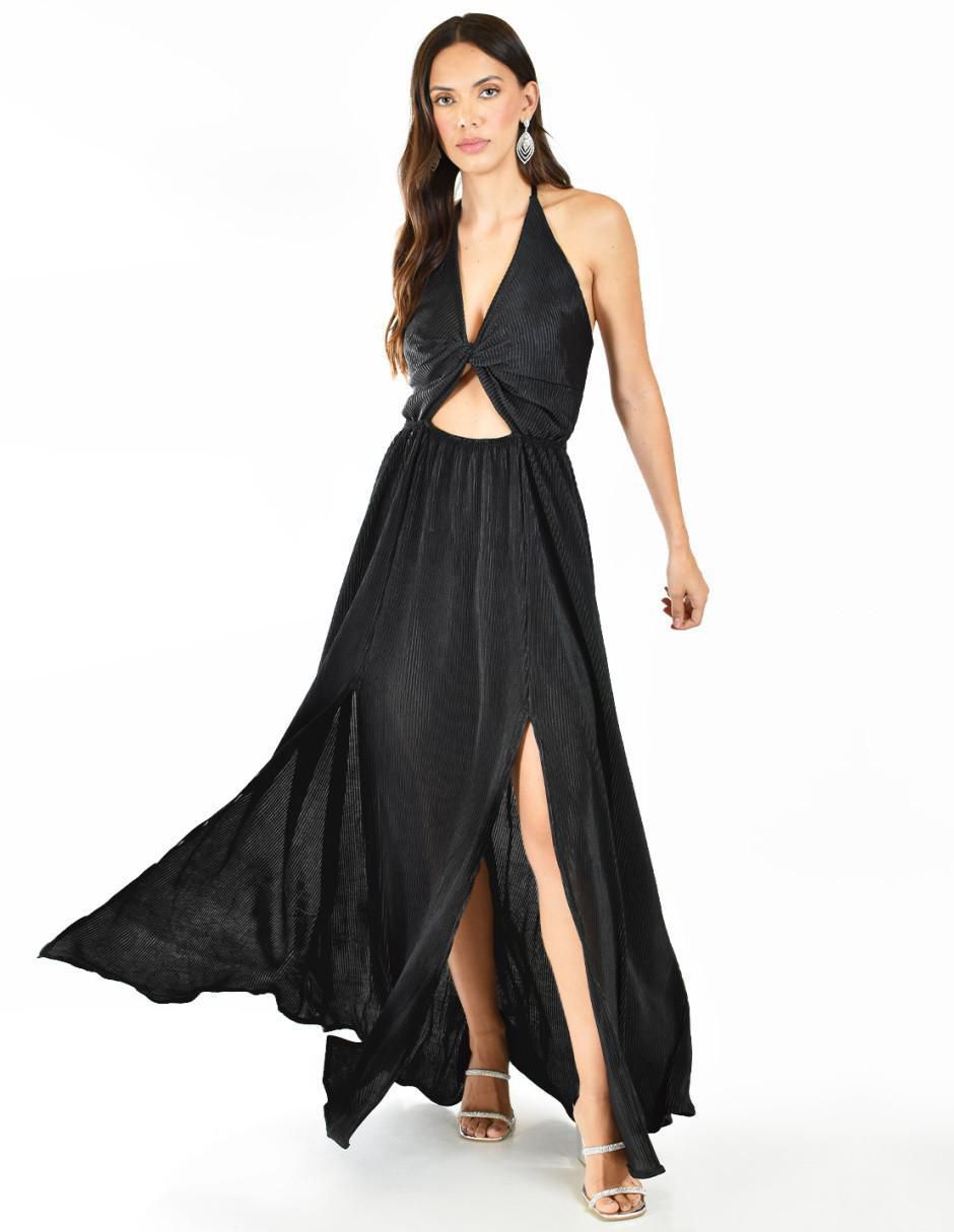 Vestido largo de fiesta Roman Fashion escote V 1