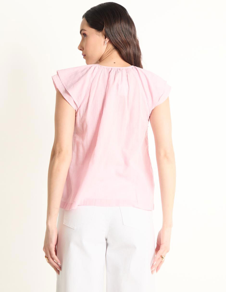Blusa manga corta para mujer 2