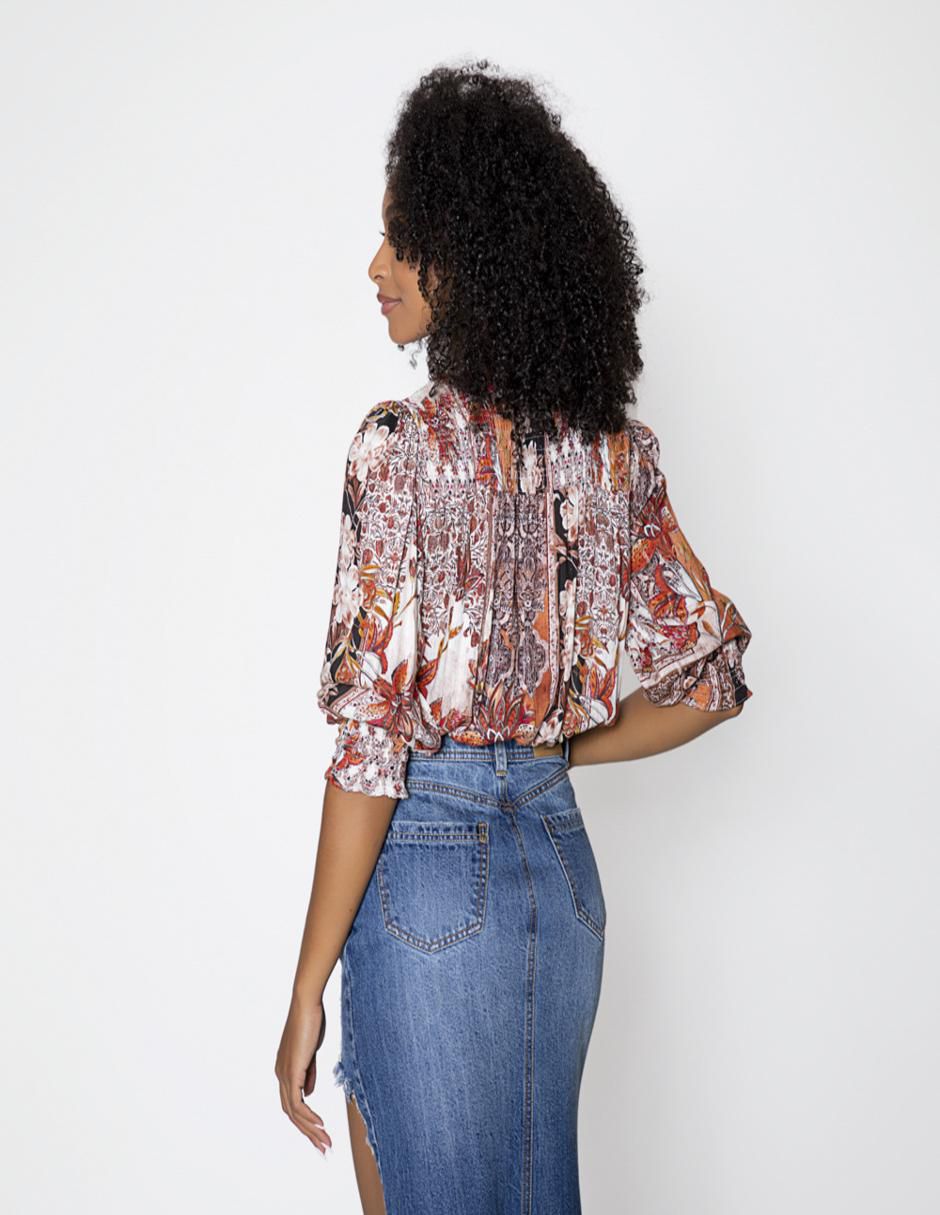 Blusa manga 3/4 para mujer 3