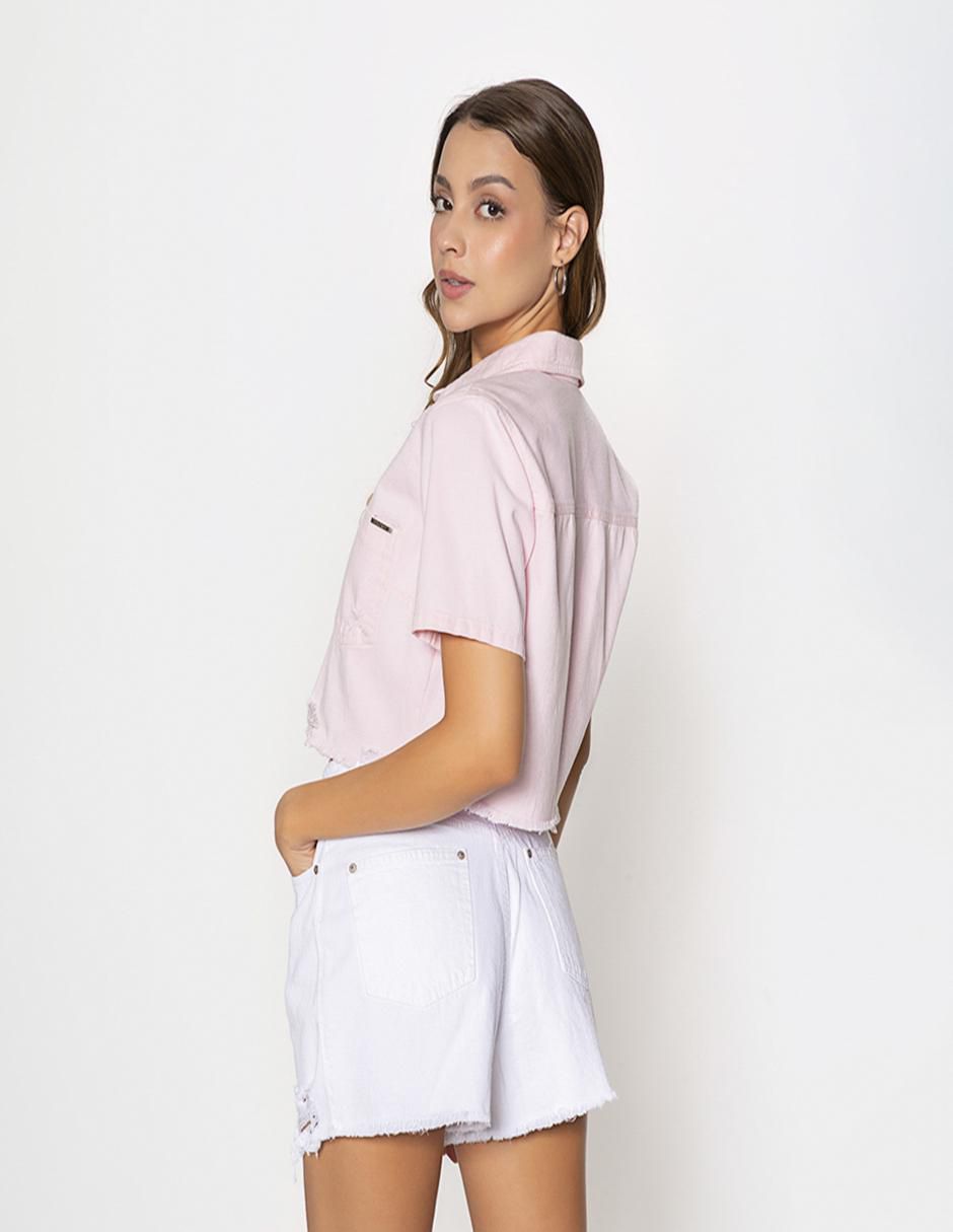 Blusa manga corta para mujer 2