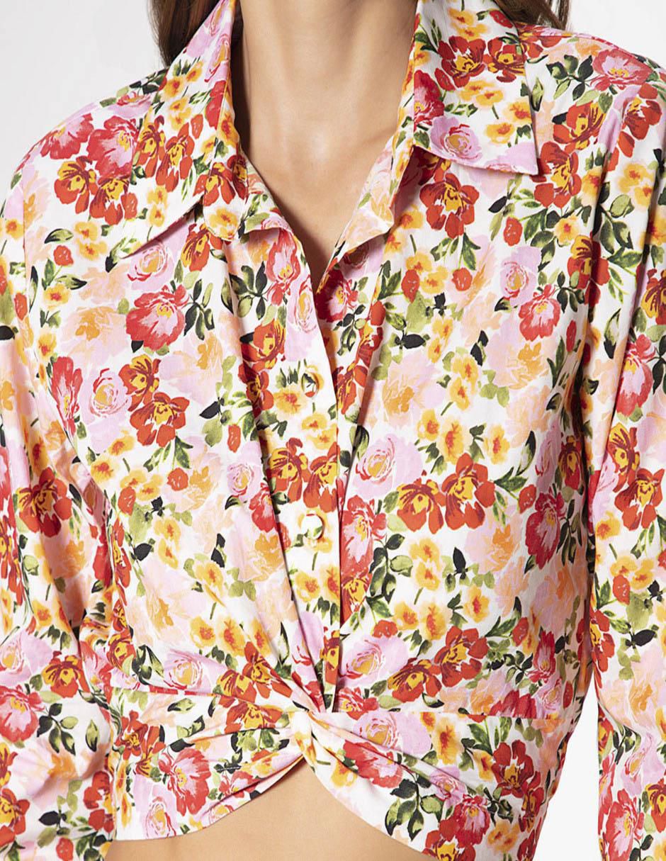 Blusa manga 3/4 para mujer 4