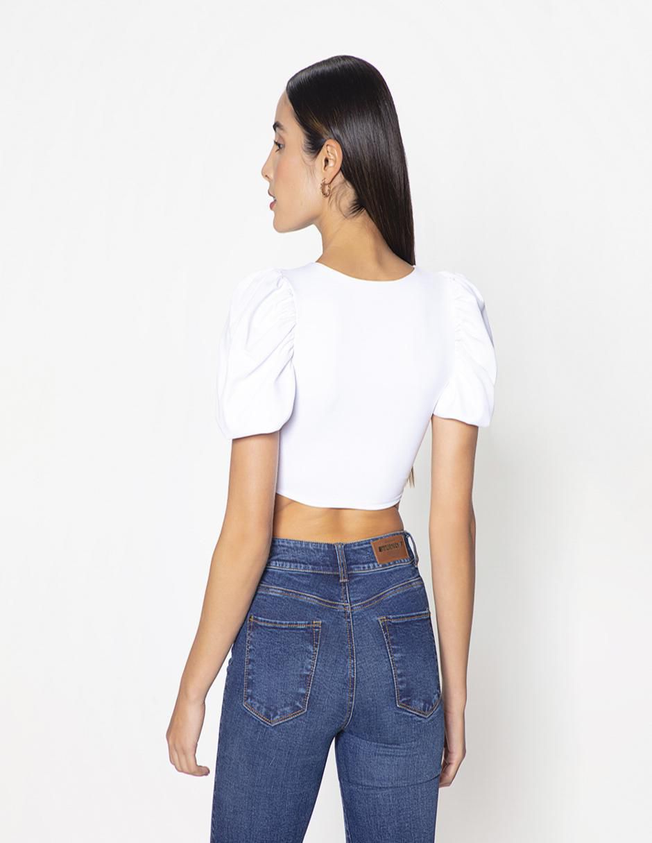 Blusa manga corta para mujer 2