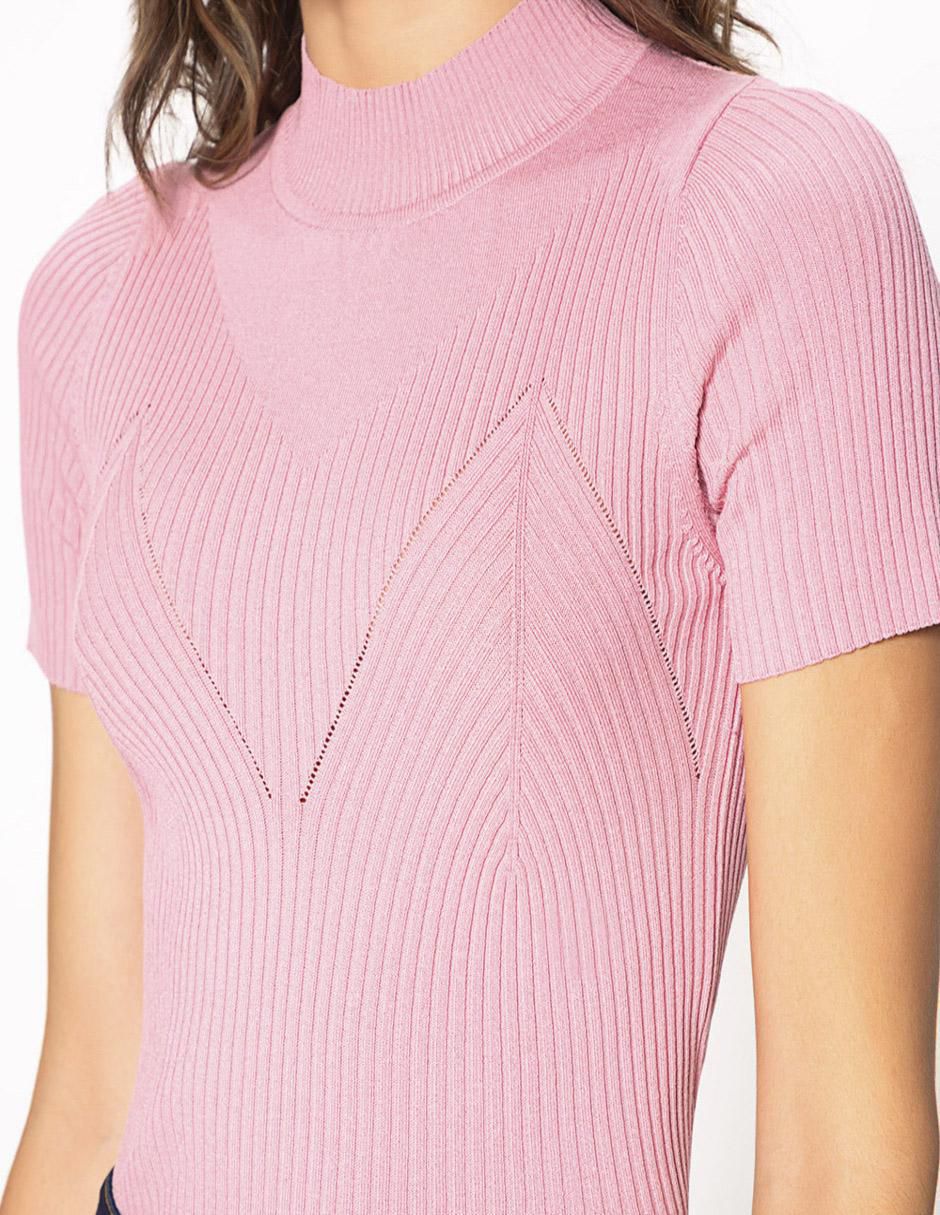 Blusa manga corta para mujer 4