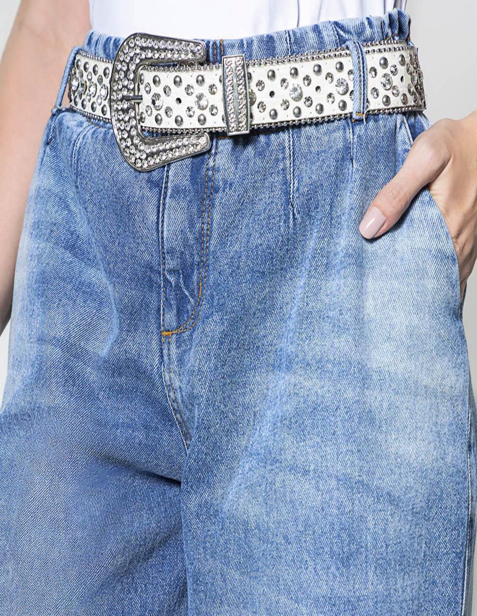 Jeans straight para mujer 4