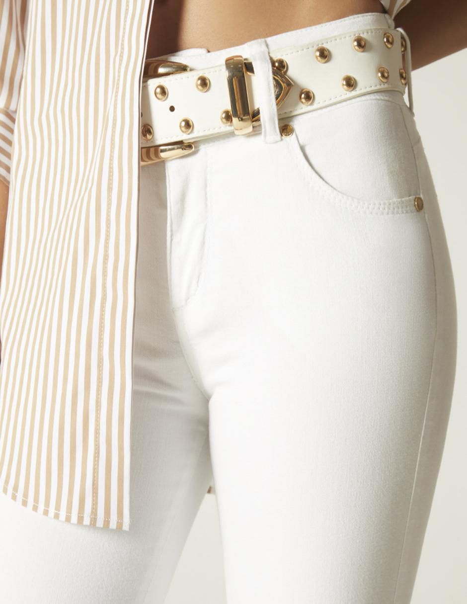 Jeans straight para mujer 4