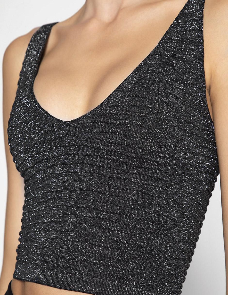 Blusa sin manga para mujer 4