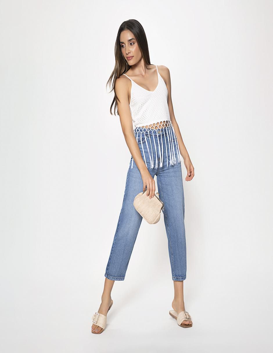 Blusa sin manga para mujer 3