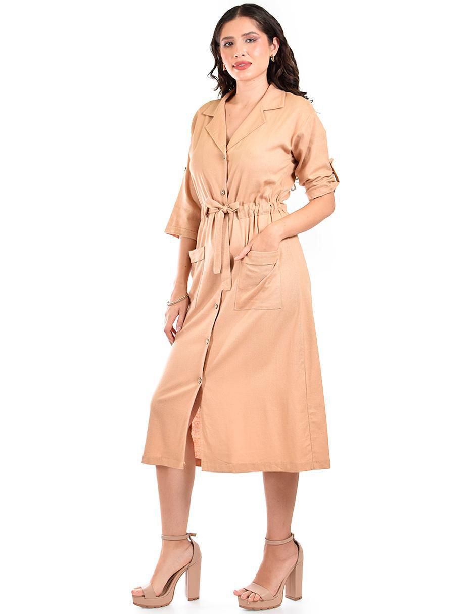 Vestido midi casual para mujer 2