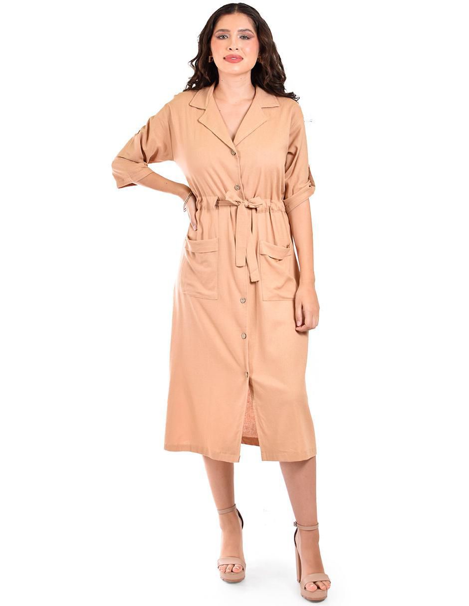 Vestido midi casual para mujer 5