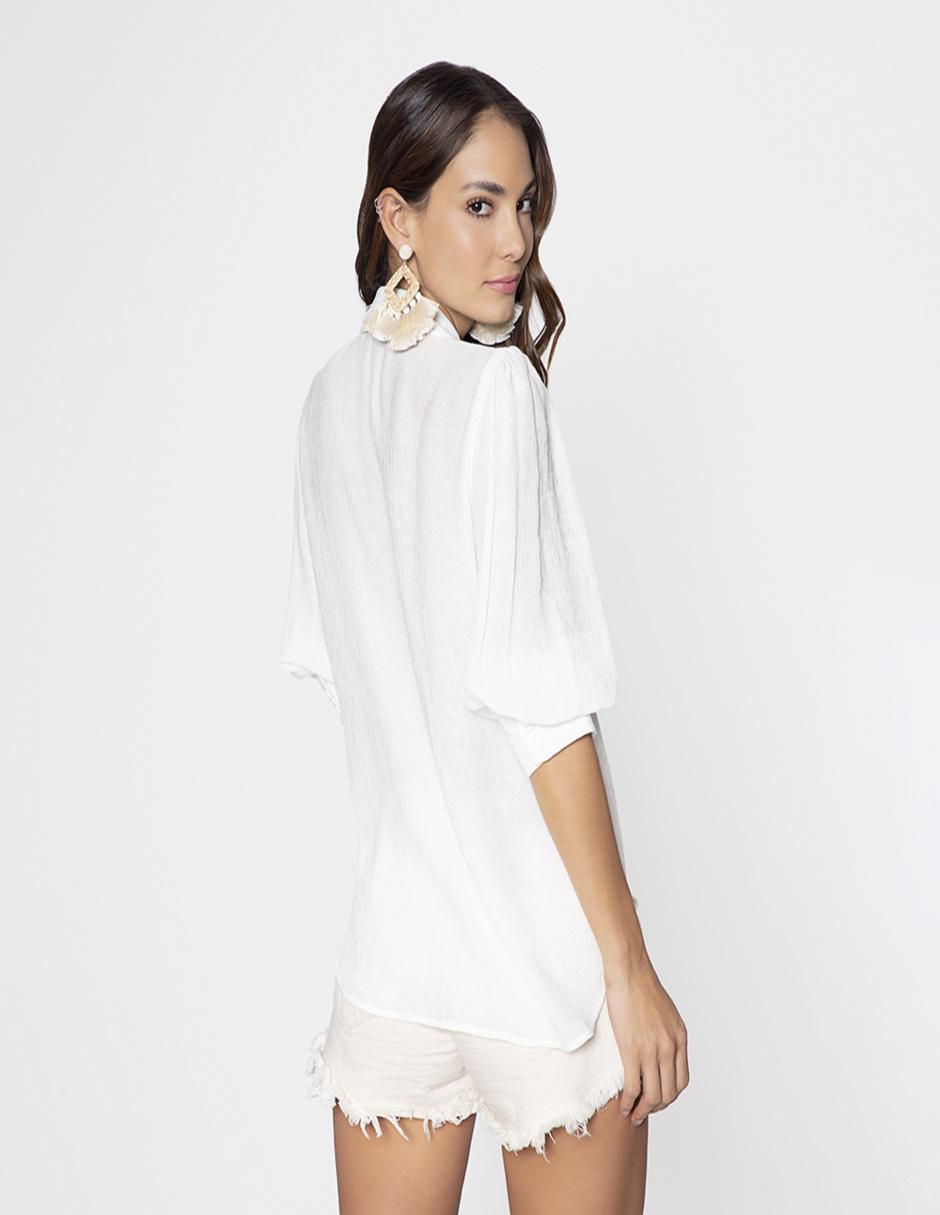 Blusa manga 3/4 para mujer 2