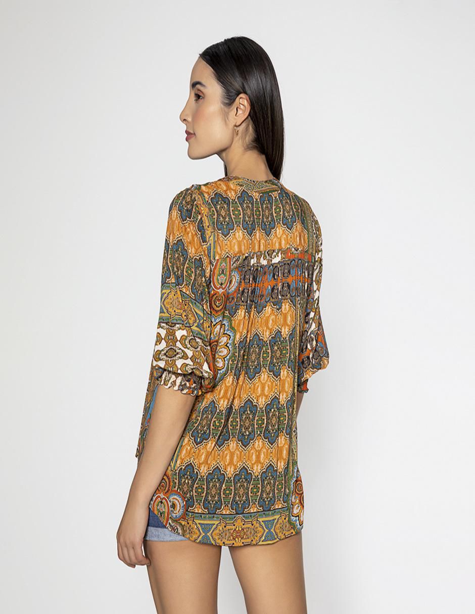 Blusa manga 3/4 para mujer 3