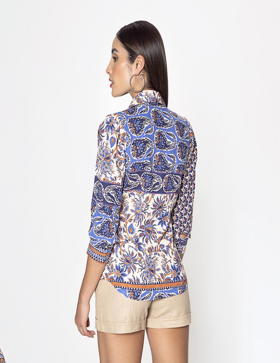 Blusa manga 3/4 para mujer 2