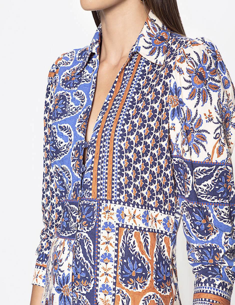 Blusa manga 3/4 para mujer 4