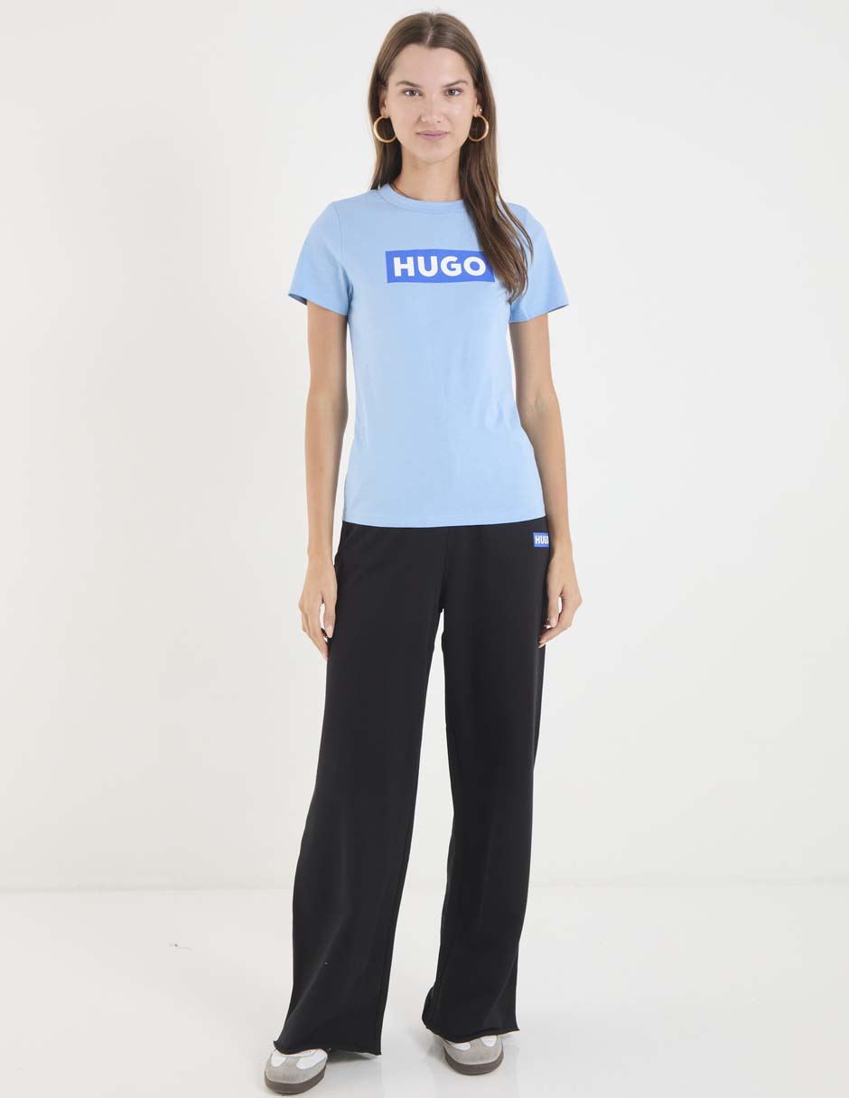 Playera manga corta cuello redondo para mujer 3